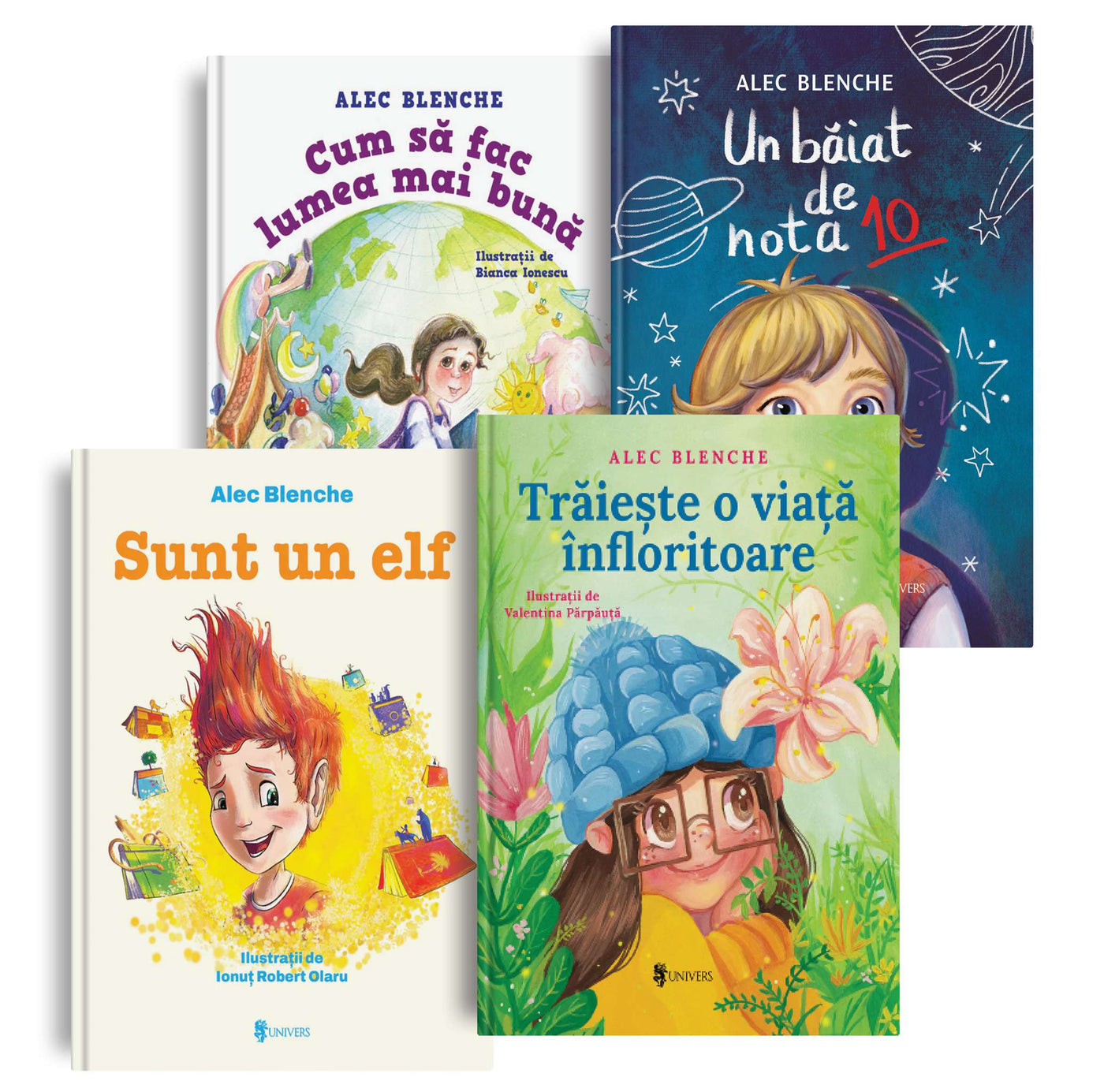 Pachet Alec Blenche 4 cărți pentru educarea caracterului