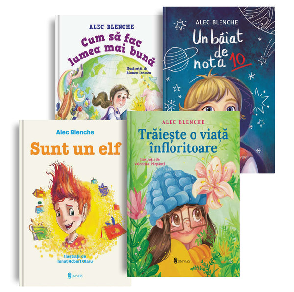 Coperta cărții «Pachet Alec Blenche 4 cărți pentru educarea caracterului»