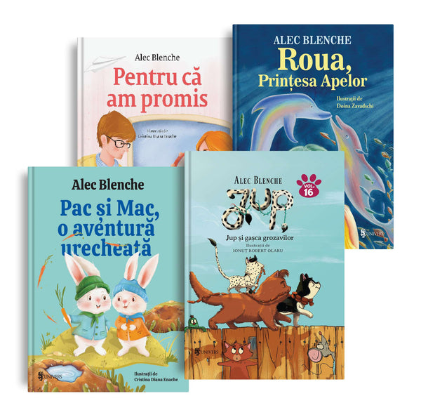 Coperta cărții «Pachet cu patru povești care ne învață»