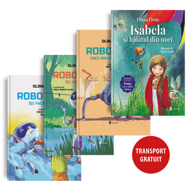 Pachet Robo Bobo și Isabela  din colectia Cărți recomandate - Editura Univers®