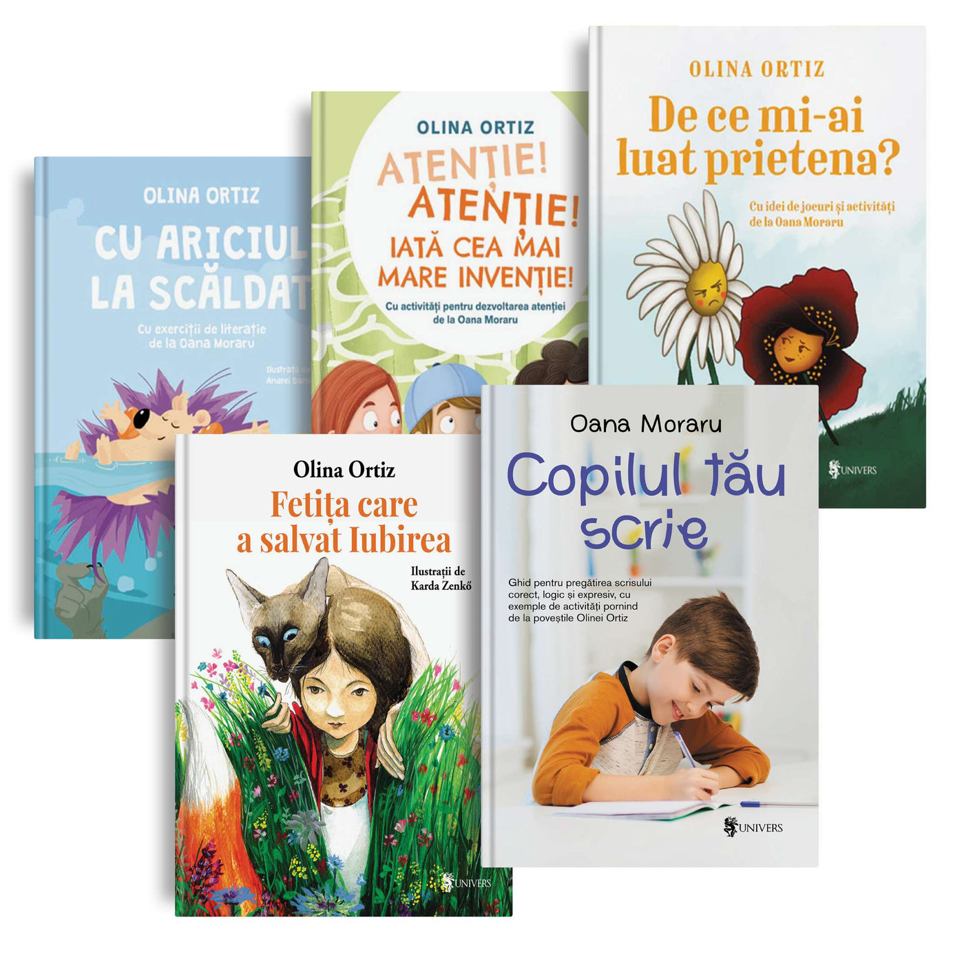 Pachet cinci cărți Olina Ortiz