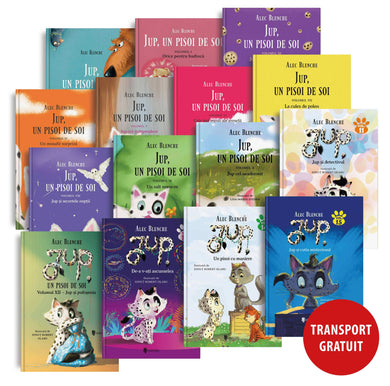 Pachet Jup un pisoi de soi - toate volumele - 15 volume  din colectia Vârstă 6-8 ani - Editura Univers®