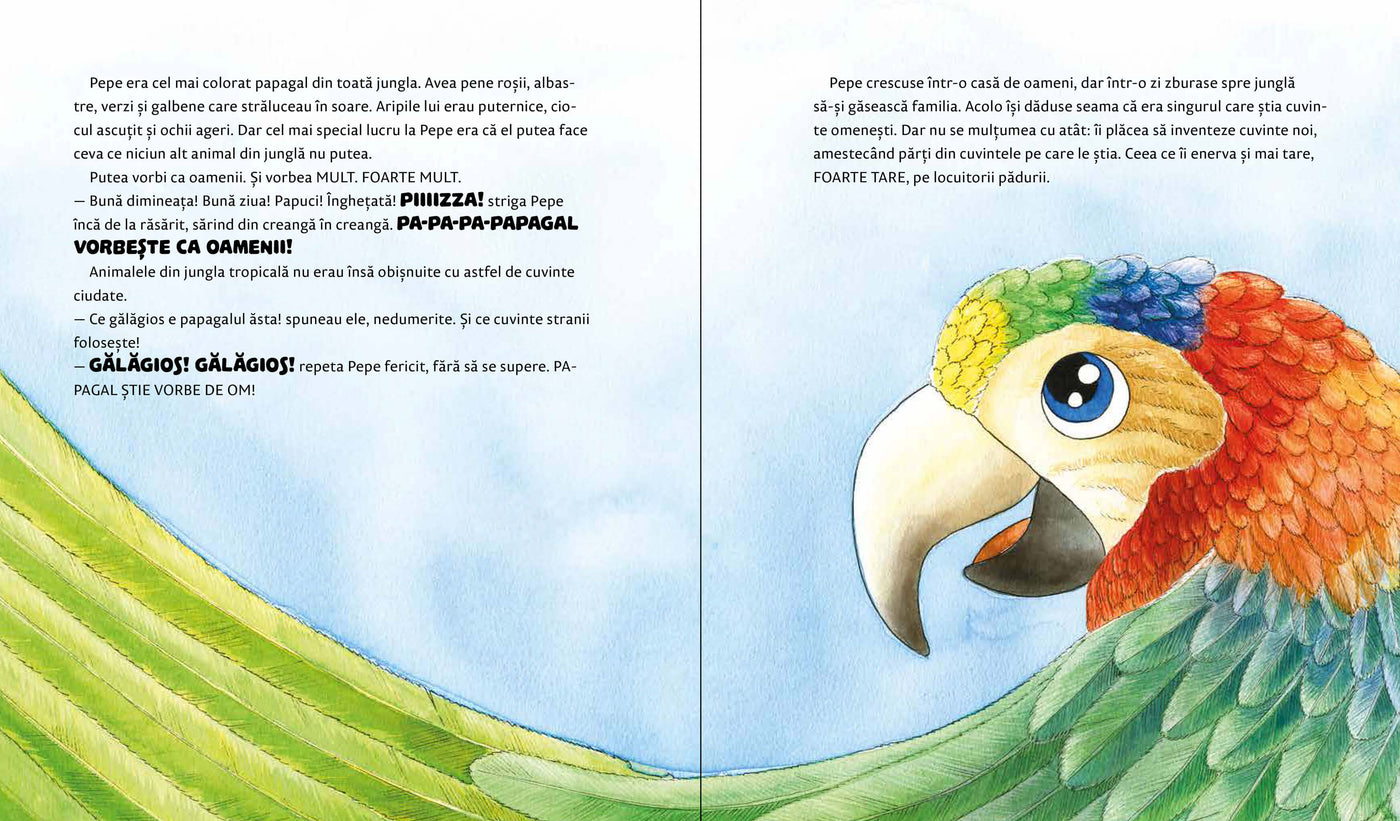 Papagalul care vorbea prea mult