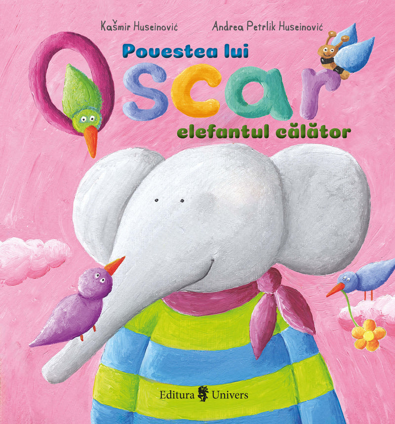 Povestea lui Oscar, elefantul călător din colecția Cărți pentru copii 6-8 ani