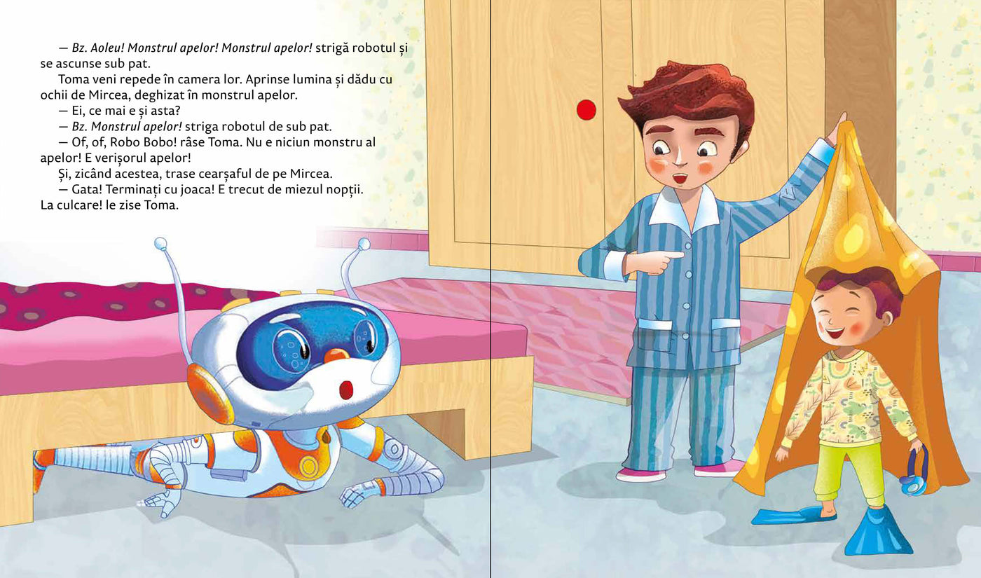 Robo Bobo nu se teme de monștri - vol. 15