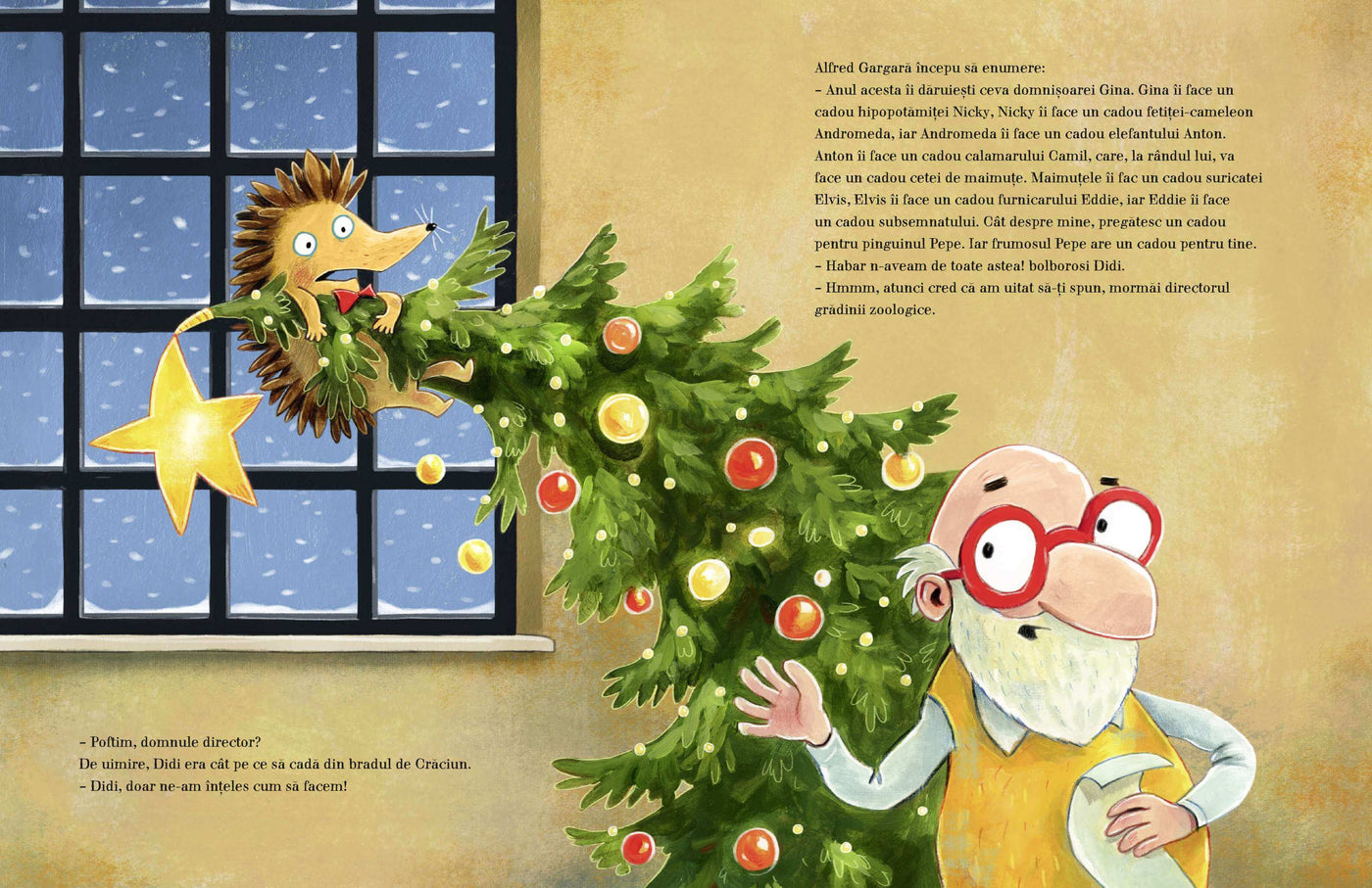 Marea petrecere de Crăciun la Zoo