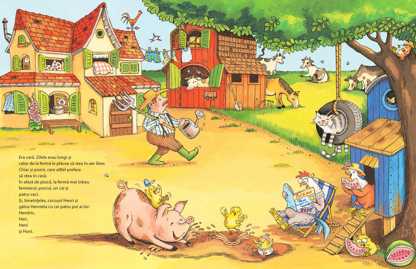 Henri și Henrieta pleacă în vacanță