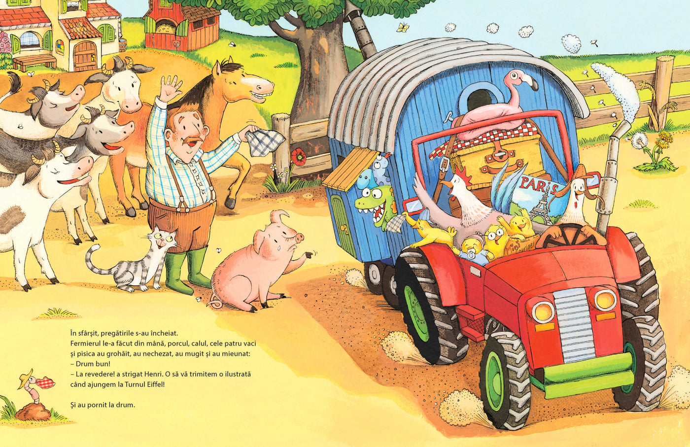 Henri și Henrieta pleacă în vacanță