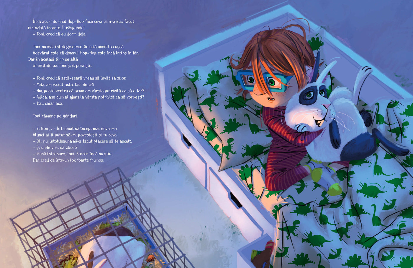 Domnul Hop-Hop învață să zboare