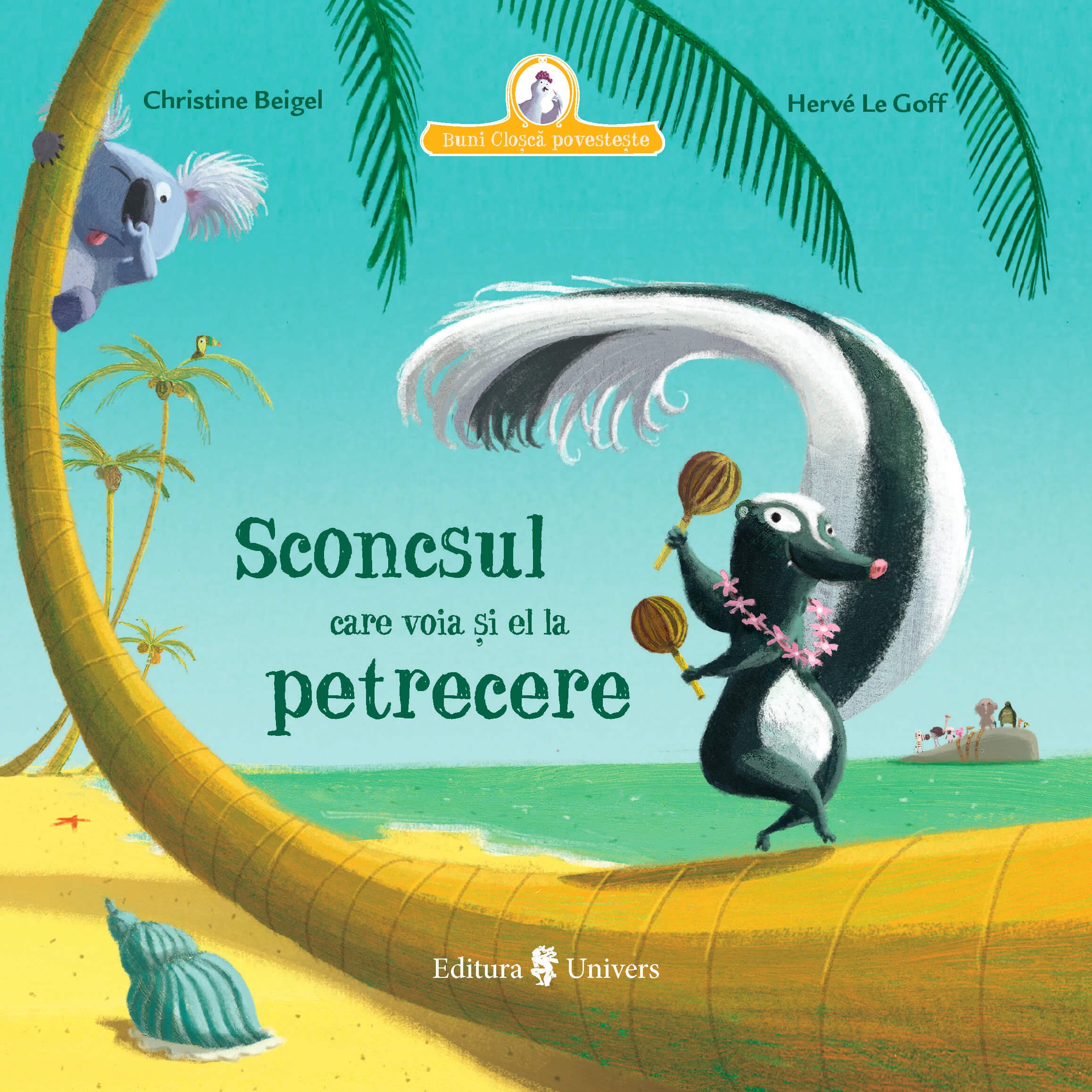 Sconcsul care voia și el la petrecere | Editura Univers®