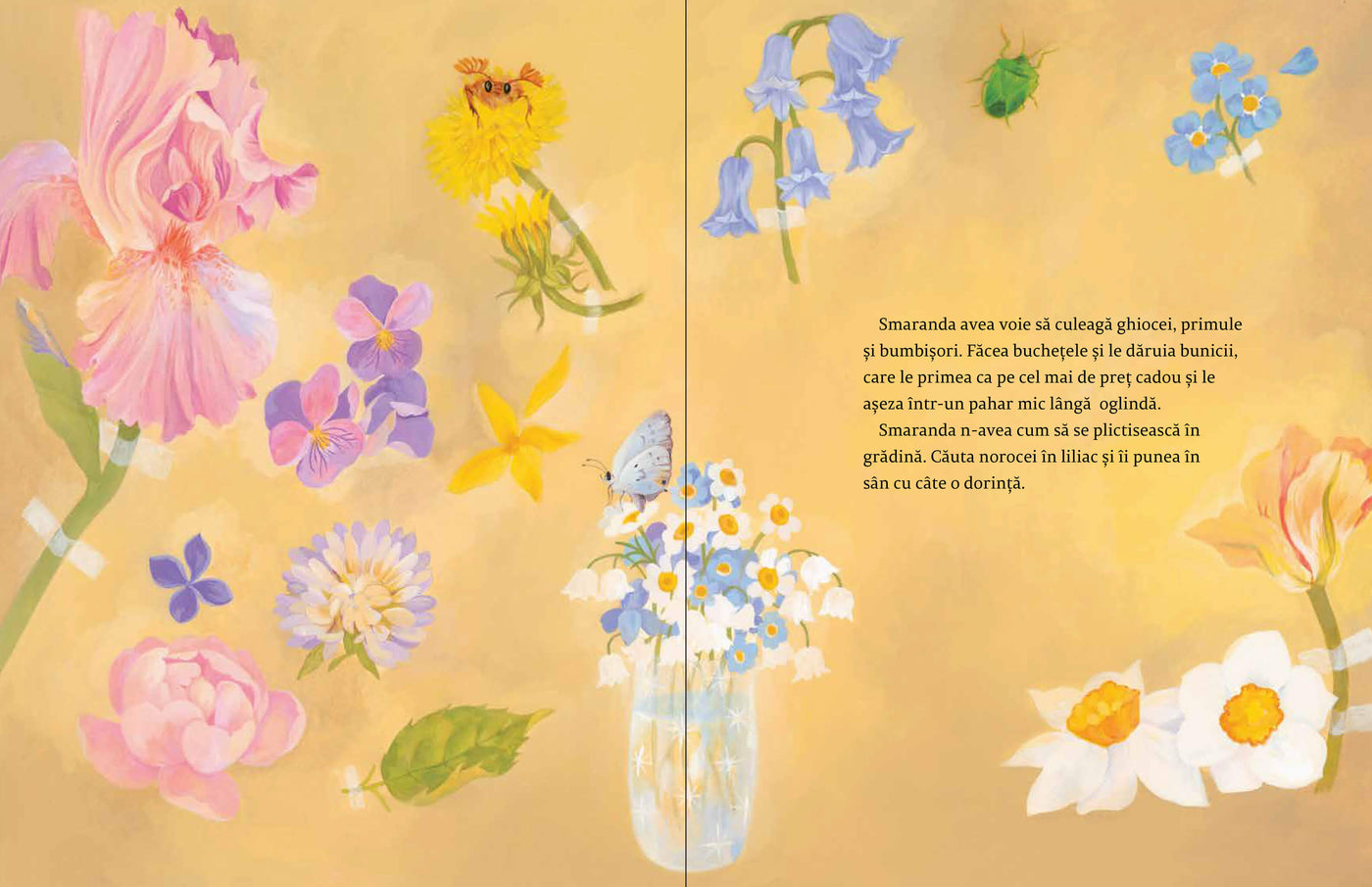 Smărăndița la bunici