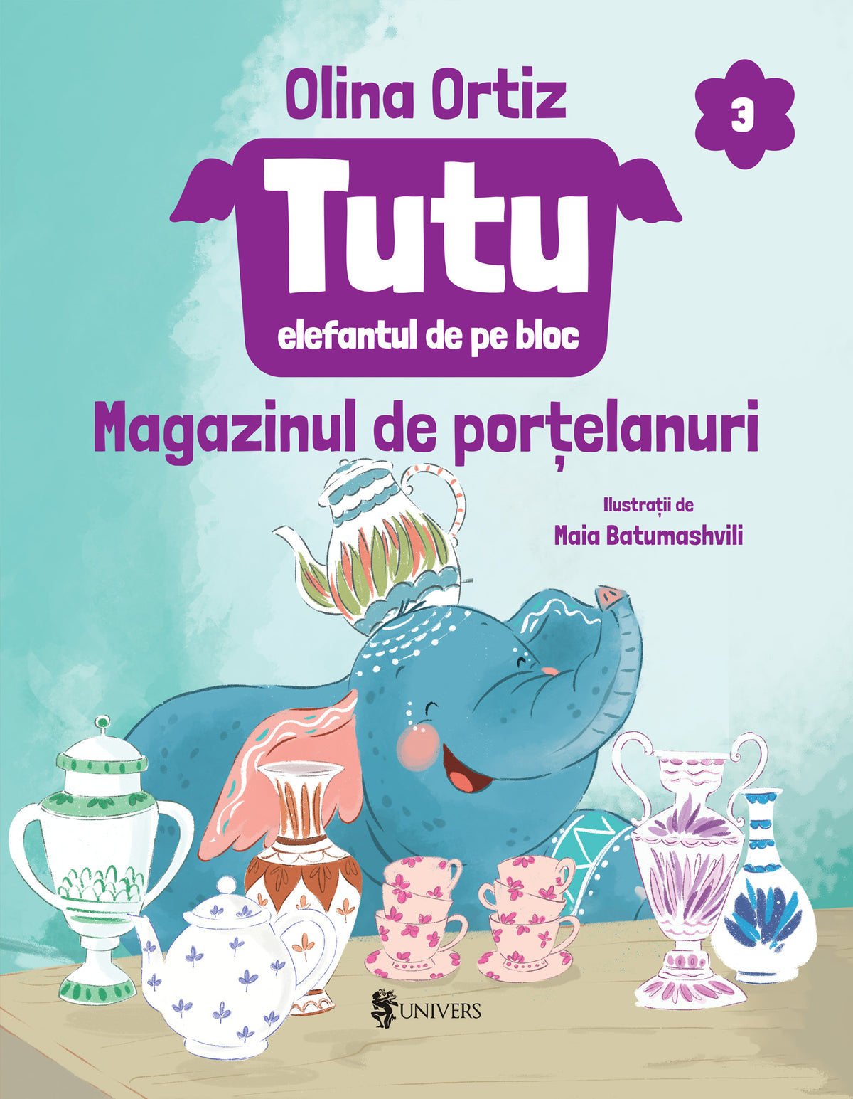 Tutu, elefantul de pe bloc - vol.3- Magazinul de porțelanuri