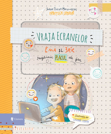 Vraja ecranelor. Ema și Eric regăsesc placul de joc (reeditare)  din colectia Vârstă 3-5 ani - Editura Univers®