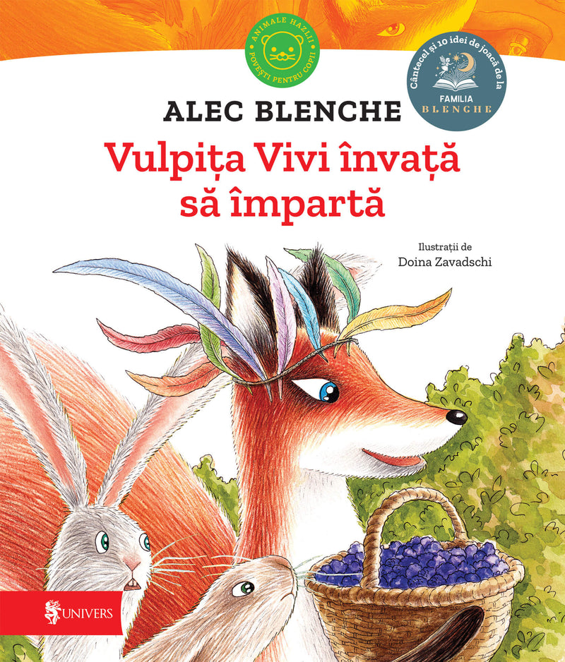 Vulpița Vivi învață să împartă din colecția Unicorn