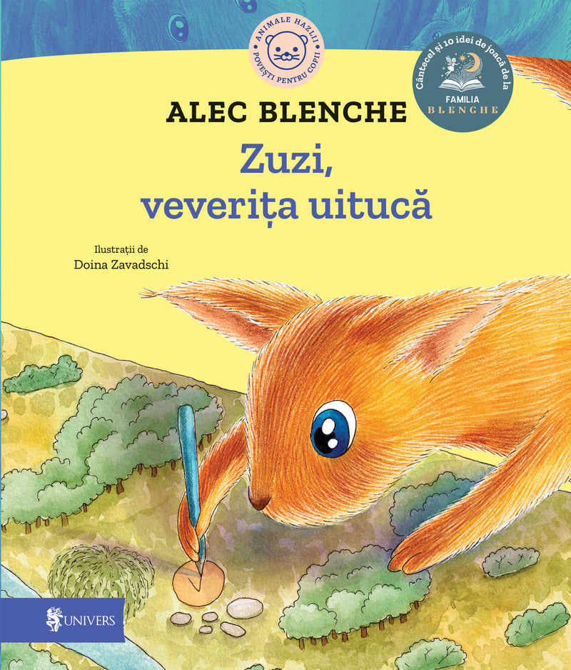 Zuzi, veverița uitucă din colecția Unicorn