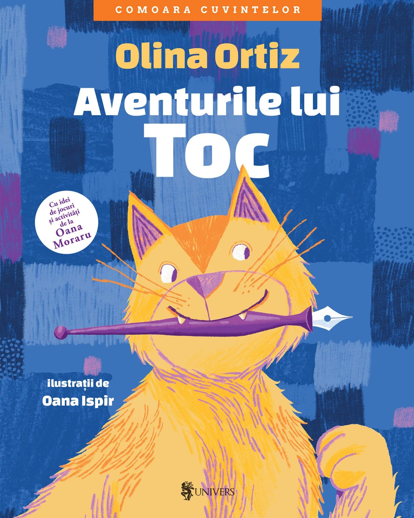 Coperta cărții Aventurile lui Toc de Olina Ortiz — carte ilustrată pentru copii