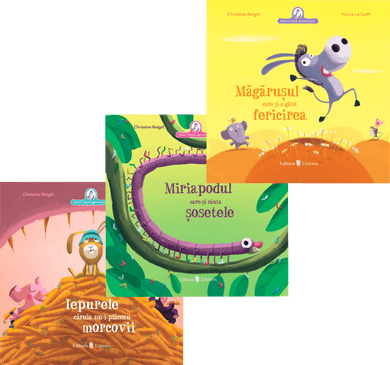Pachet Buni Cloșcă - 3 volume  din colectia Ilustrator Hervé Le Goff - Editura Univers®