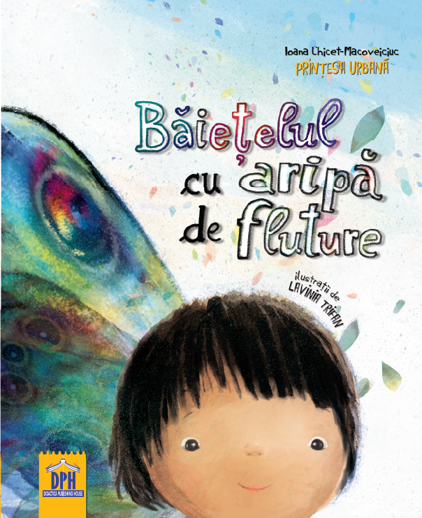 Băiețelul cu aripă de fluture din colecția Ilustrator Lavinia Trifan