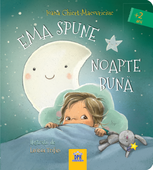 Ema spune noapte bună din colecția Ilustrator Lavinia Trifan