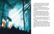 Pagini din interiorul cărții Hapciu Manciu, vulpoiul păcălit de furnici de Olina Ortiz — ilustrații pentru copii