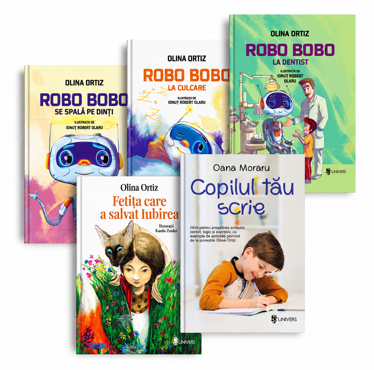 Pachet cinci cărți Olina Ortiz
