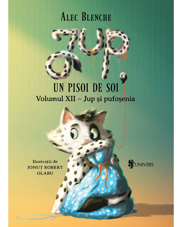 Coperta cărții «Jup, un pisoi de soi - volumul 12 - Jup și pufoșenia»