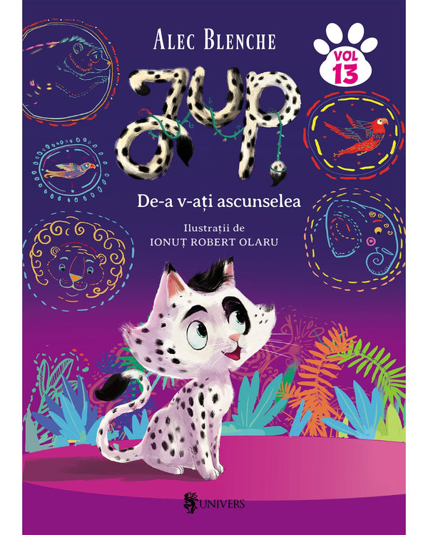 Coperta cărții «Jup, un pisoi de soi - volumul 13 - De-a v-ați ascunselea»