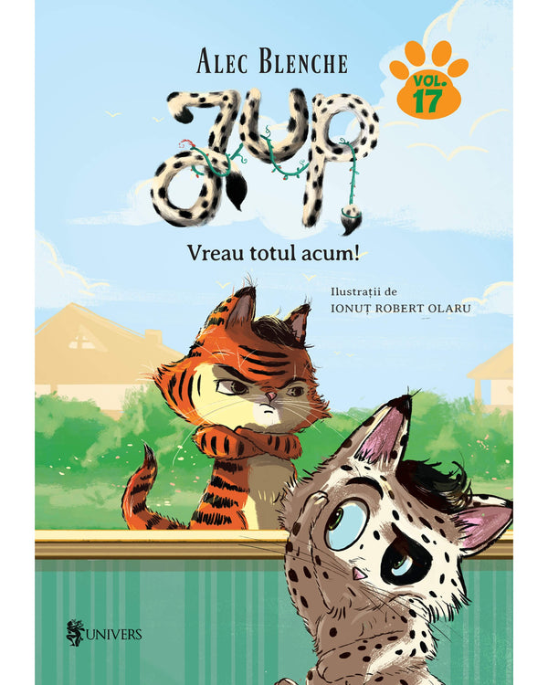 Coperta cărții «Jup, un pisoi de soi - volumul 17 - Vreau totul acum!»