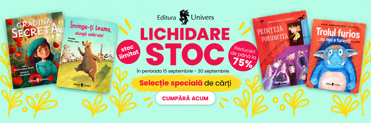 Lichidare stoc – cărți pentru copii