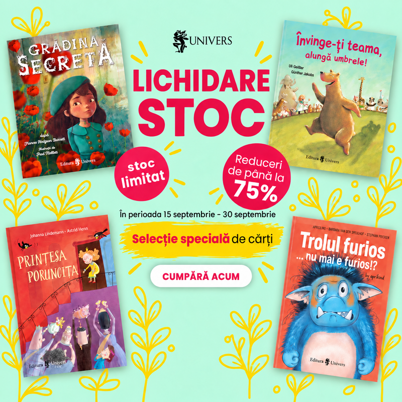Lichidare stoc – cărți pentru copii