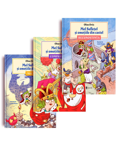 Mel Suflețel - o nouă serie de Olina Ortiz  din colectia Ilustrator Andrei Damian - Editura Univers®