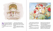 Pagini din interiorul cărții Mel Suflețel și emoțiile din castel - Compasiunea (vol. 3) de Olina Ortiz — ilustrații pentru...