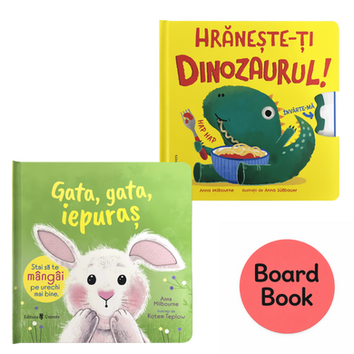 Pachet Dino și Iepuraș  din colectia Cărți recomandate - Editura Univers®