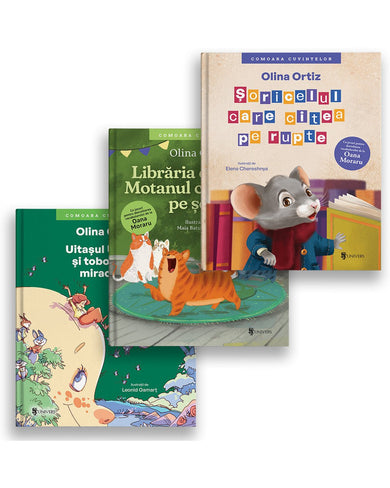 Pachet 2 Comoara cuvintelor (3 vol.)  din colectia Pachete de cărți - Editura Univers®