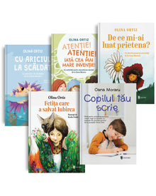 Pachet cinci cărți Olina Ortiz — set de cărți de Olina Ortiz pentru copii