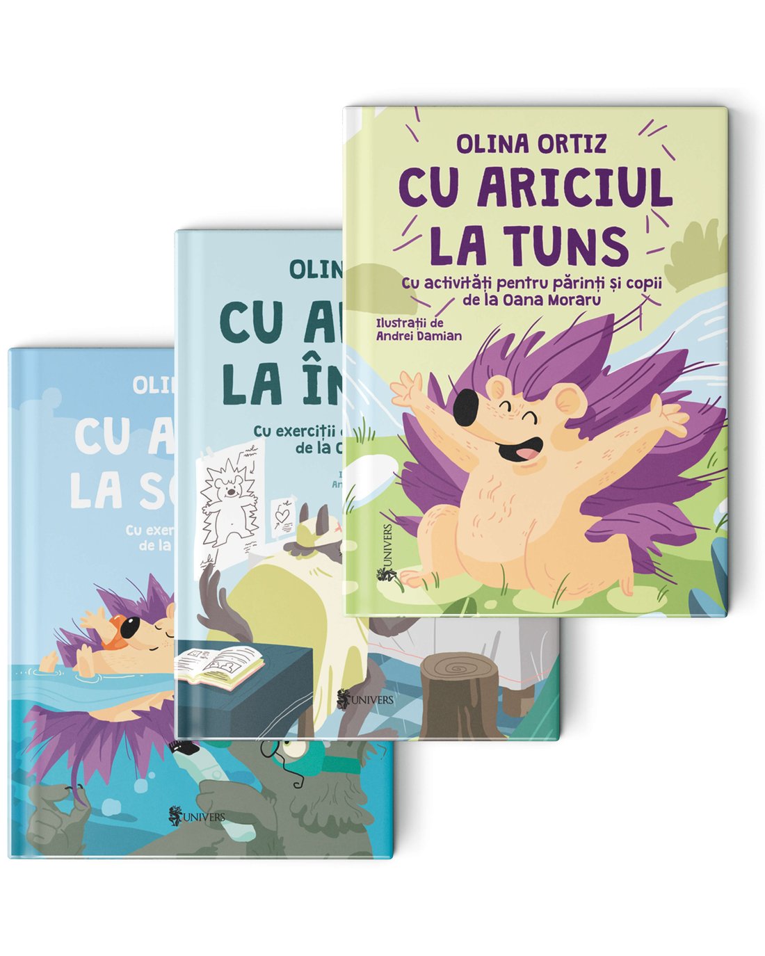 Pachet Ariciul de Olina Ortiz — set de cărți de Olina Ortiz pentru copii