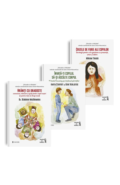 Pachet Emoții sănătoase  din colectia Cărți recomandate - Editura Univers®