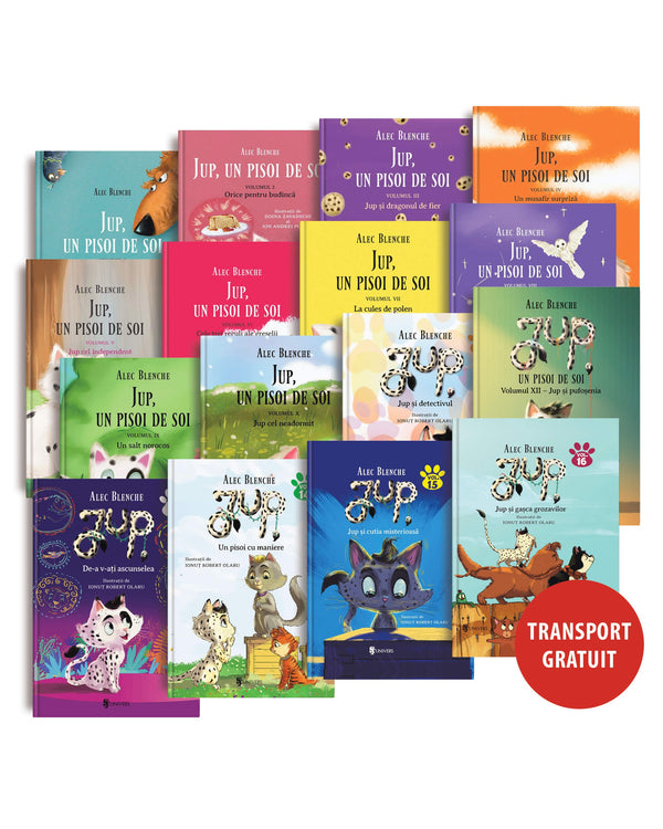 Coperta cărții «Pachet Jup un pisoi de soi - 16 vol. (1-16)»