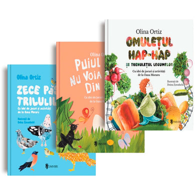 Pachet Olina Ortiz 1  (0-3 ani)  din colectia Autor Olina Ortiz - Editura Univers®