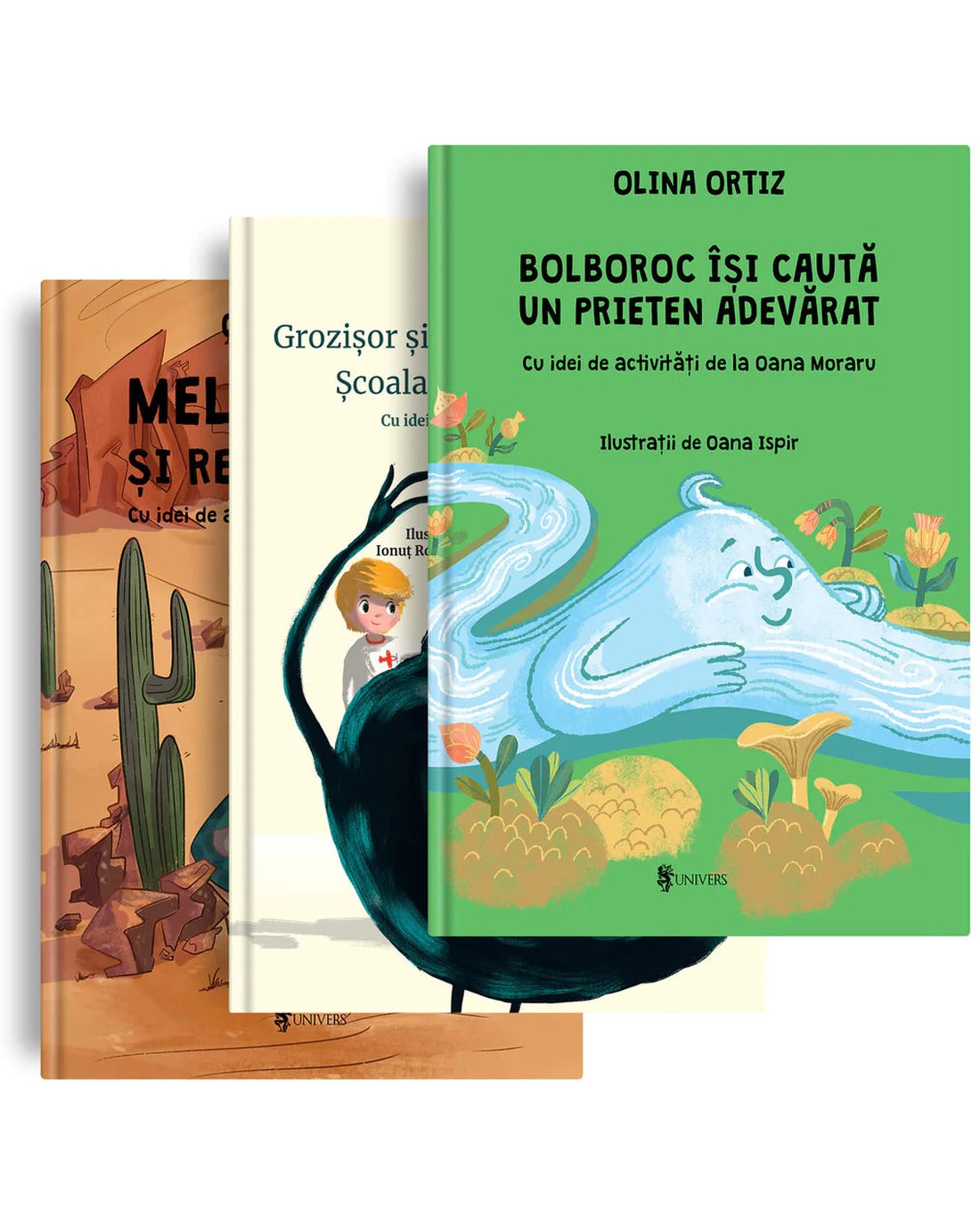 Pachet Olina Ortiz 2 — set de cărți de Olina Ortiz pentru copii
