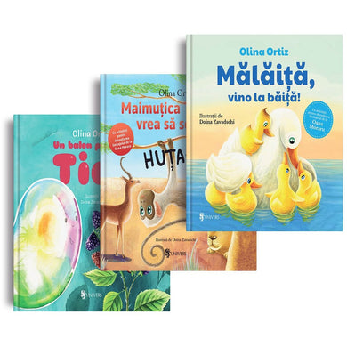 Pachet Olina Ortiz 3 (0-3 ani)  din colectia Cărți pentru copii cu vârste 0-3 ani - Editura Univers®