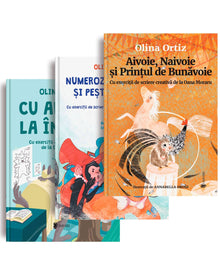 Pachet Olina Ortiz 4 — set de cărți de Olina Ortiz pentru copii