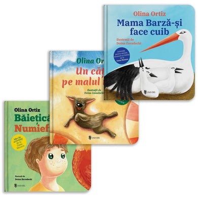 Pachet Olina Ortiz 5 (0-3 ani)  din colectia Cărți pentru copii cu vârste 0-3 ani - Editura Univers®