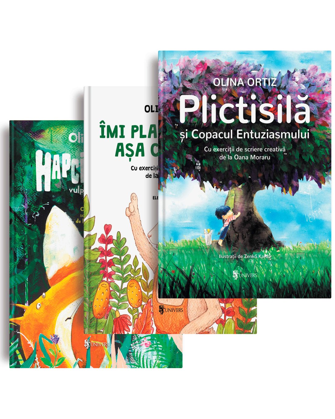 Pachet Olina Ortiz 5 — set de cărți de Olina Ortiz pentru copii
