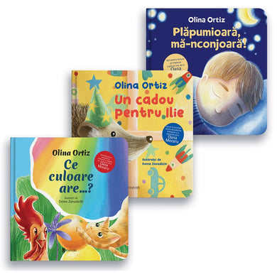 Pachet Olina Ortiz 6 (0-3 ani)  din colectia Cărți pentru copii cu vârste 0-3 ani - Editura Univers®