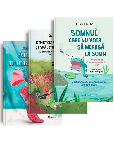 Pachet Olina Ortiz 6  din colectia Cărți pentru copii 3-5 ani - Editura Univers®