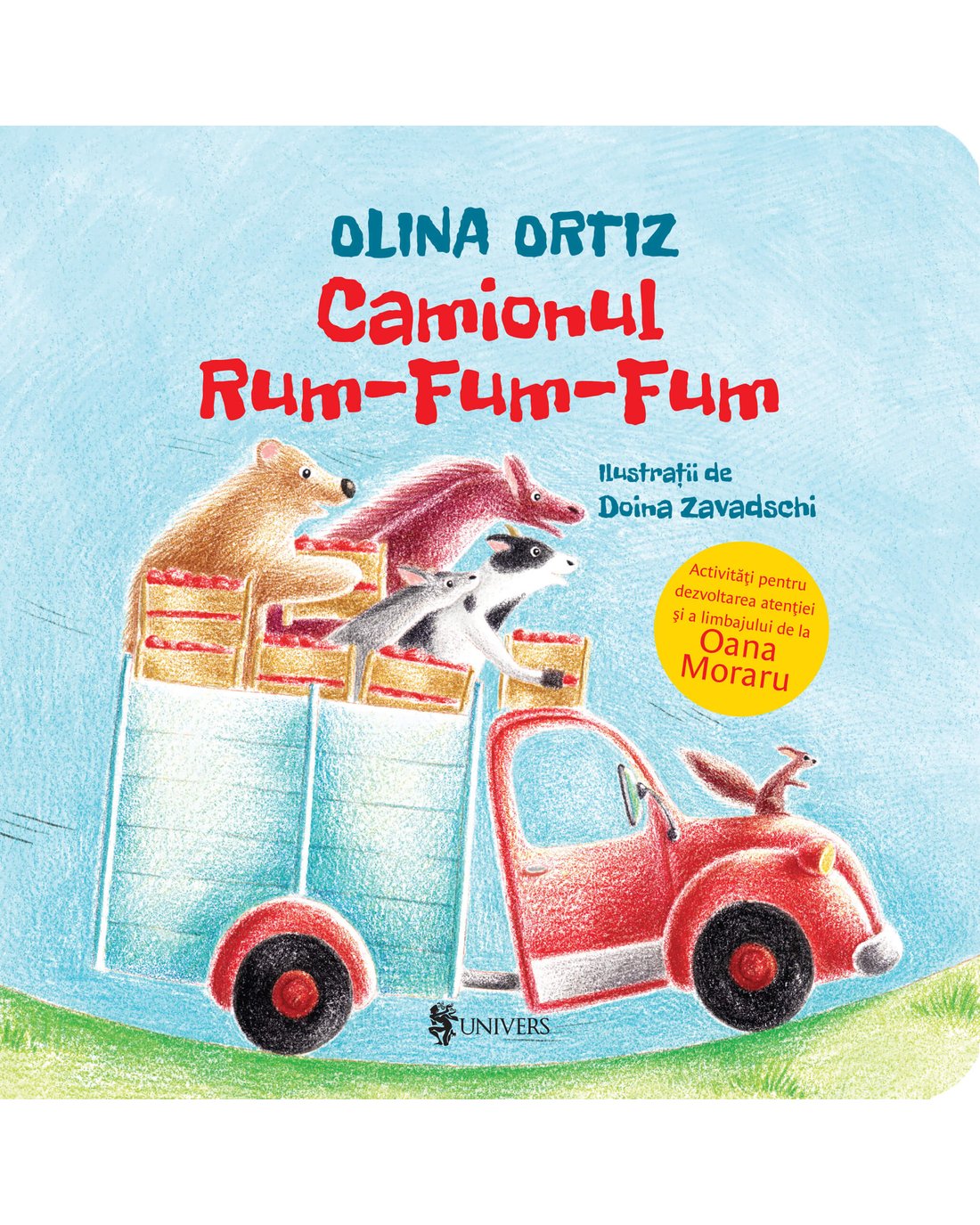 Pagini din interiorul cărții Pachet Olina Ortiz 7 (0-3 ani) de Olina Ortiz — ilustrații pentru copii