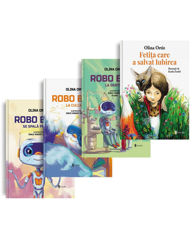 Pachet Olina Ortiz special  din colectia Cărți pentru copii 3-5 ani - Editura Univers®