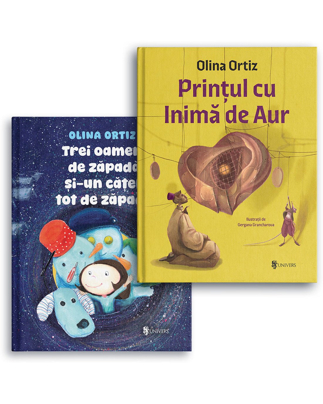 Pachet Povești de pus sub brad — set de cărți de Olina Ortiz pentru copii