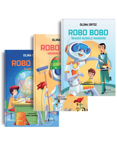 Pachet Robo Bobo 3  din colectia Autor Olina Ortiz - Editura Univers®